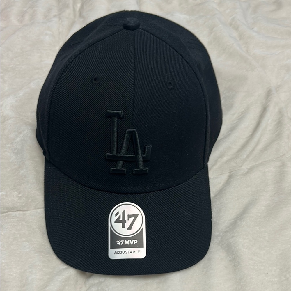 Black LA Adjustable Cap